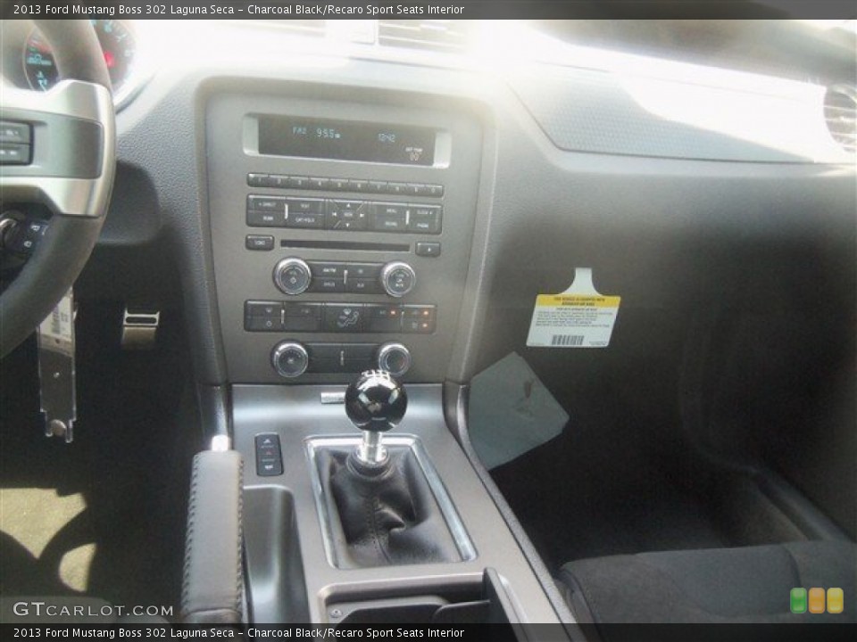 Charcoal Black/Recaro Sport Seats Interior Transmission for the 2013 Ford Mustang Boss 302 Laguna Seca #67431084
