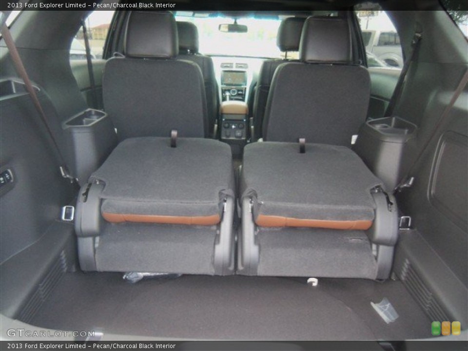 Pecan/Charcoal Black Interior Trunk for the 2013 Ford Explorer Limited #67431459