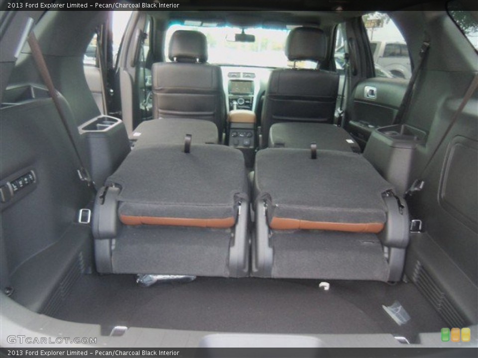 Pecan/Charcoal Black Interior Trunk for the 2013 Ford Explorer Limited #67431468
