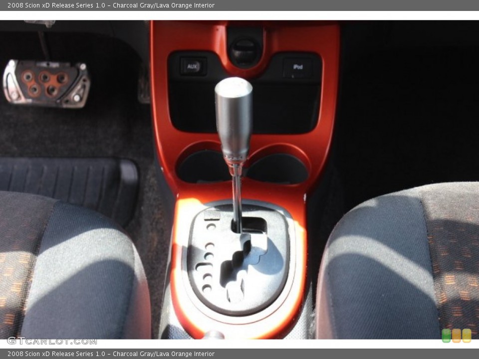 Charcoal Gray/Lava Orange Interior Transmission for the 2008 Scion xD Release Series 1.0 #67431975