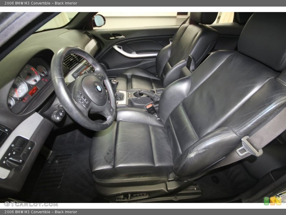 Black Interior Photo for the 2006 BMW M3 Convertible #67432212
