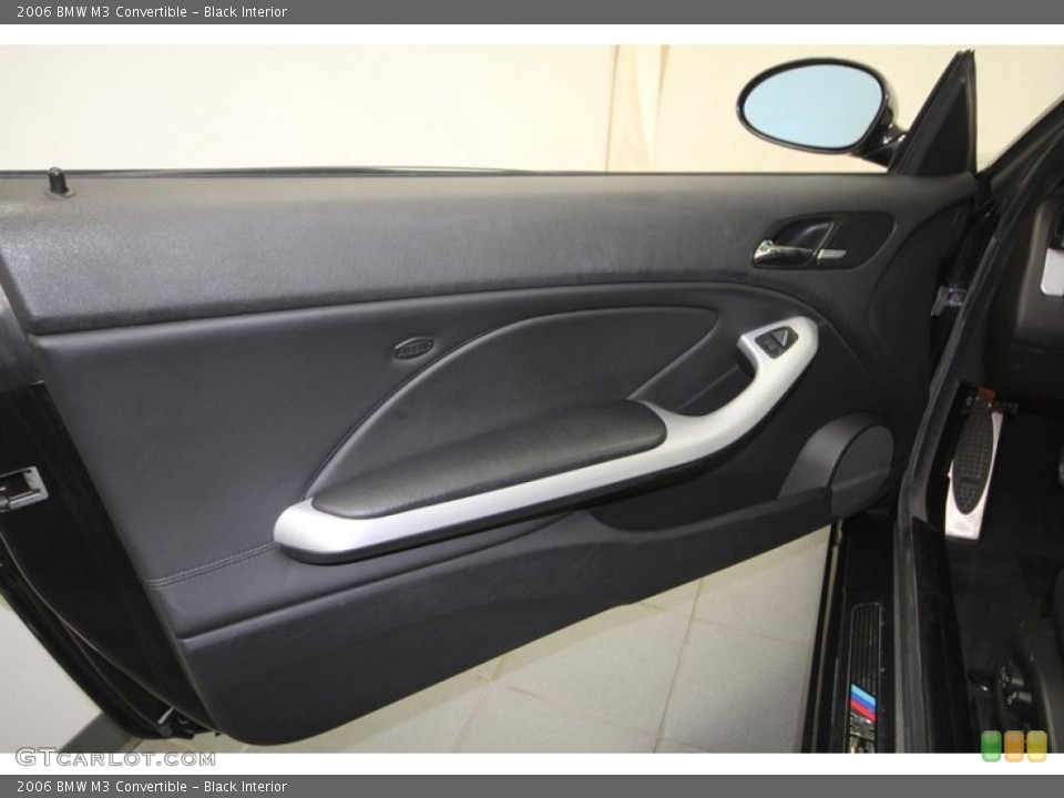 Black Interior Door Panel for the 2006 BMW M3 Convertible #67432317