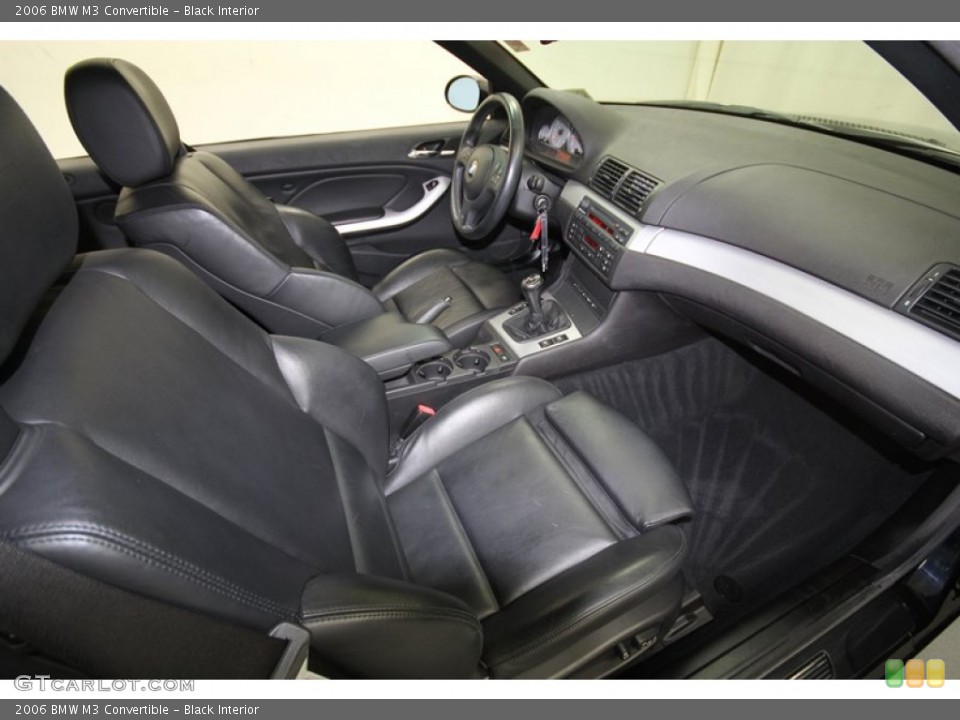 Black Interior Photo for the 2006 BMW M3 Convertible #67432434