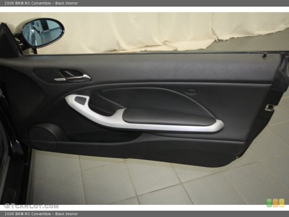 Black Interior Door Panel for the 2006 BMW M3 Convertible #67432461