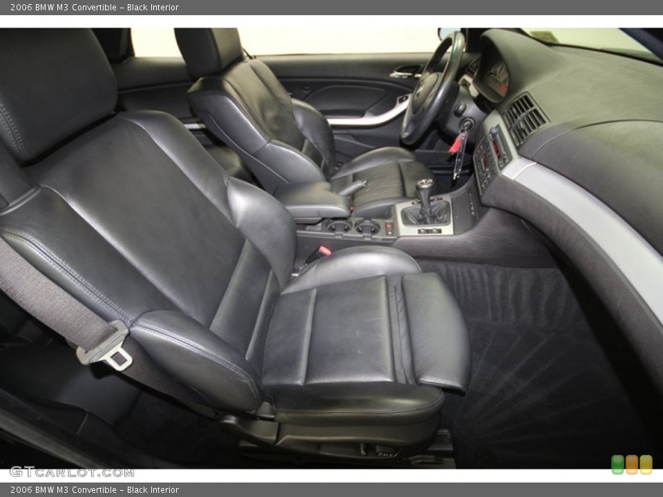 Black Interior Photo for the 2006 BMW M3 Convertible #67432476