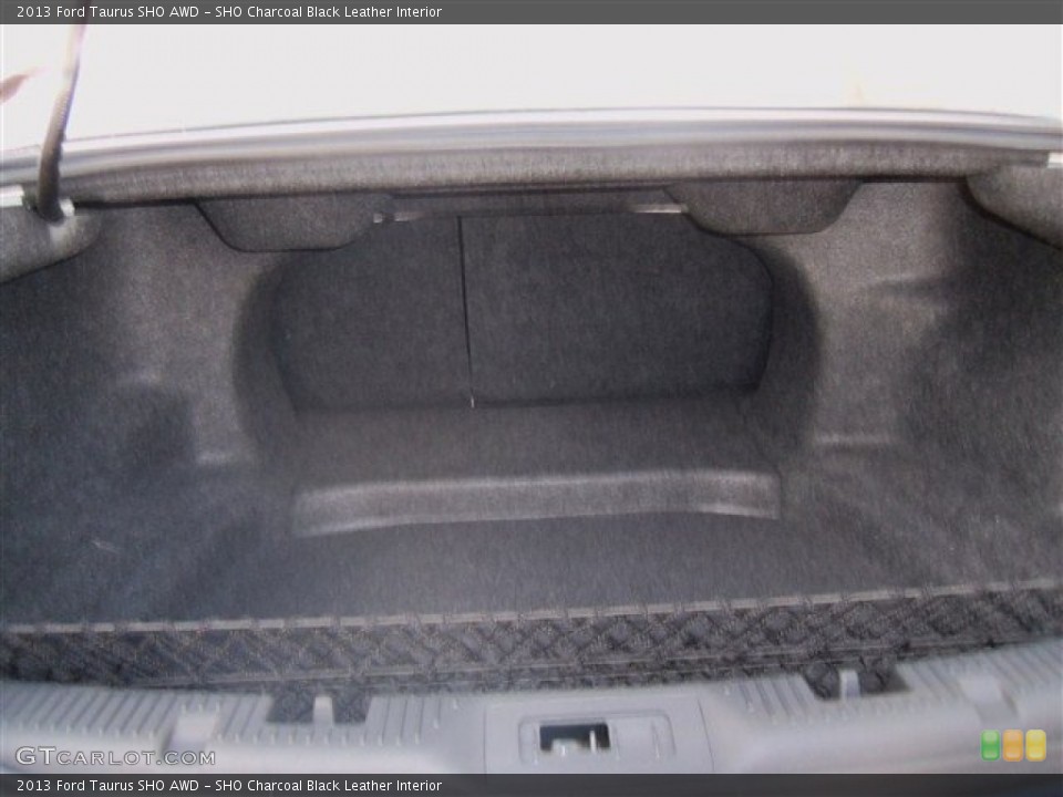 SHO Charcoal Black Leather Interior Trunk for the 2013 Ford Taurus SHO AWD #67433610