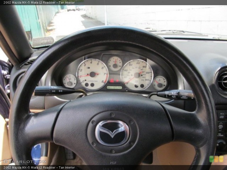 Tan Interior Gauges for the 2002 Mazda MX-5 Miata LS Roadster #67437087