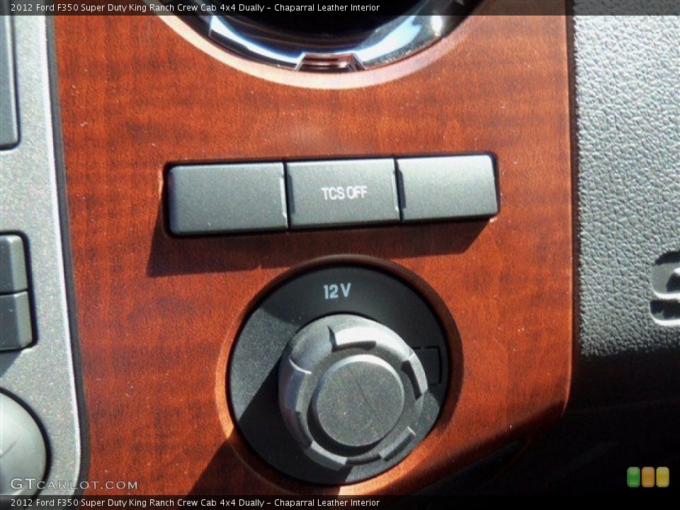 Chaparral Leather Interior Controls for the 2012 Ford F350 Super Duty King Ranch Crew Cab 4x4 Dually #67443672