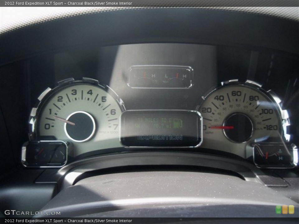 Charcoal Black/Silver Smoke Interior Gauges for the 2012 Ford Expedition XLT Sport #67445535