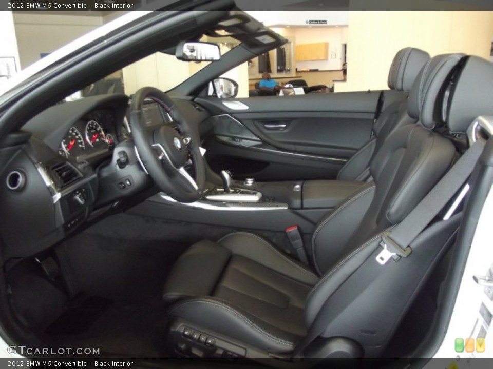 Black Interior Photo for the 2012 BMW M6 Convertible #67447260