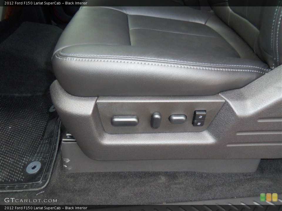 Black Interior Controls for the 2012 Ford F150 Lariat SuperCab #67448541