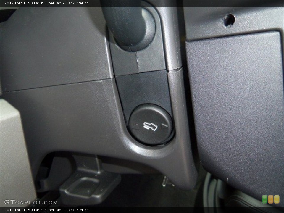 Black Interior Controls for the 2012 Ford F150 Lariat SuperCab #67448550