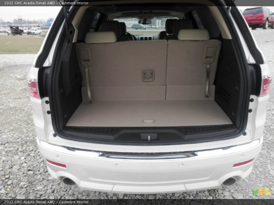 Cashmere Interior Trunk for the 2012 GMC Acadia Denali AWD #67451409