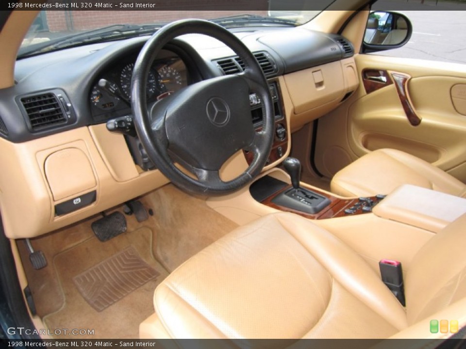 Sand 1998 Mercedes-Benz ML Interiors