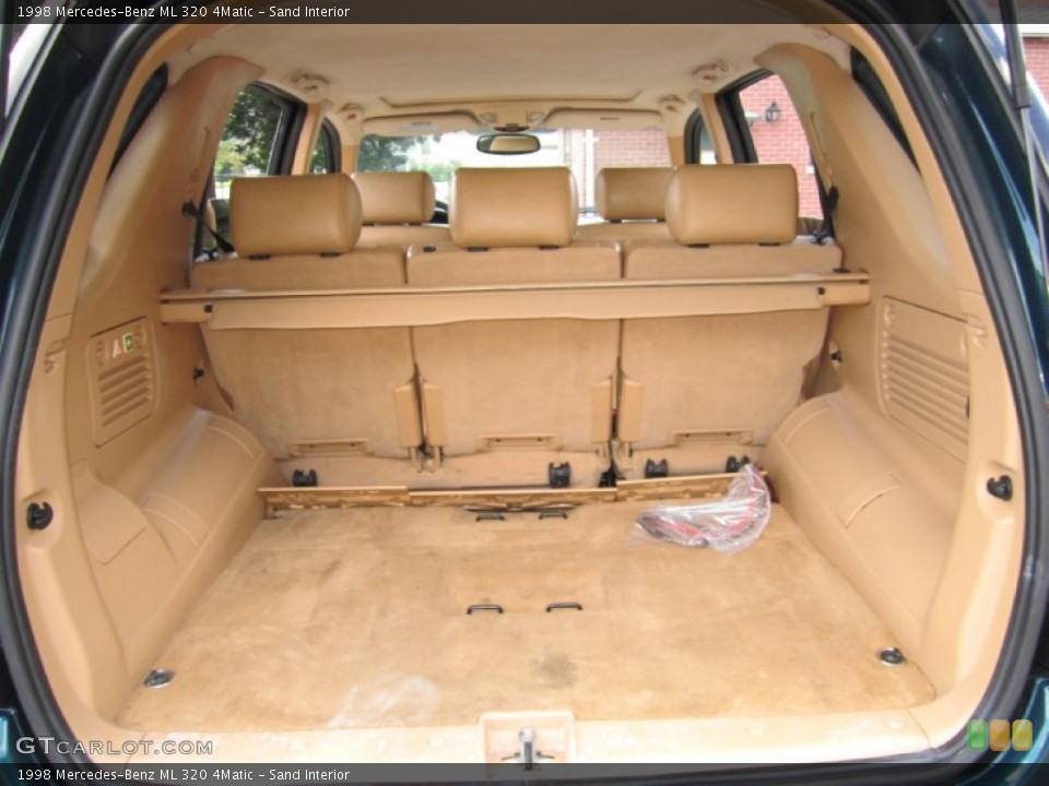 Sand Interior Trunk for the 1998 Mercedes-Benz ML 320 4Matic #67452414