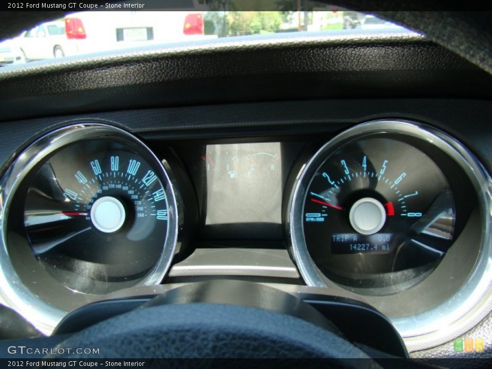 Stone Interior Gauges for the 2012 Ford Mustang GT Coupe #67453495