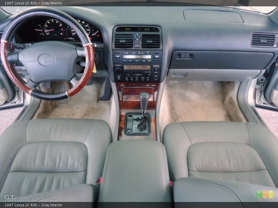 Gray Interior Dashboard for the 1997 Lexus LS 400 #67463215
