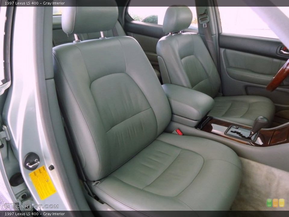 Gray Interior Front Seat for the 1997 Lexus LS 400 #67463365