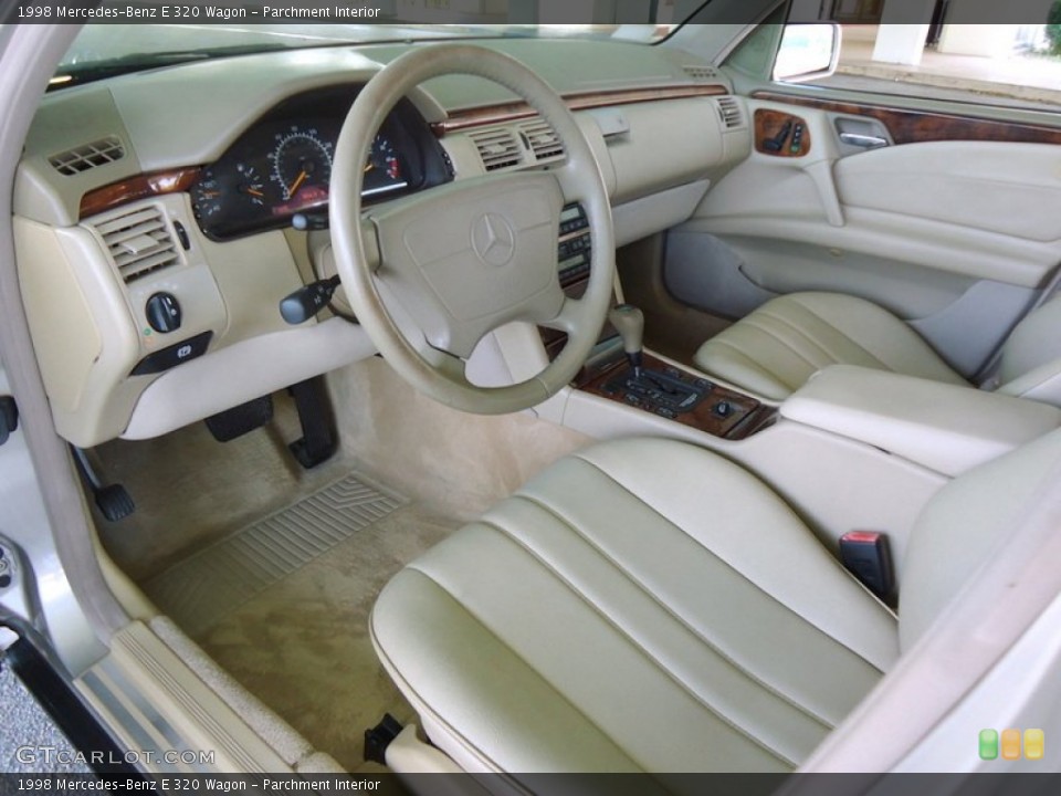 Parchment 1998 Mercedes-Benz E Interiors