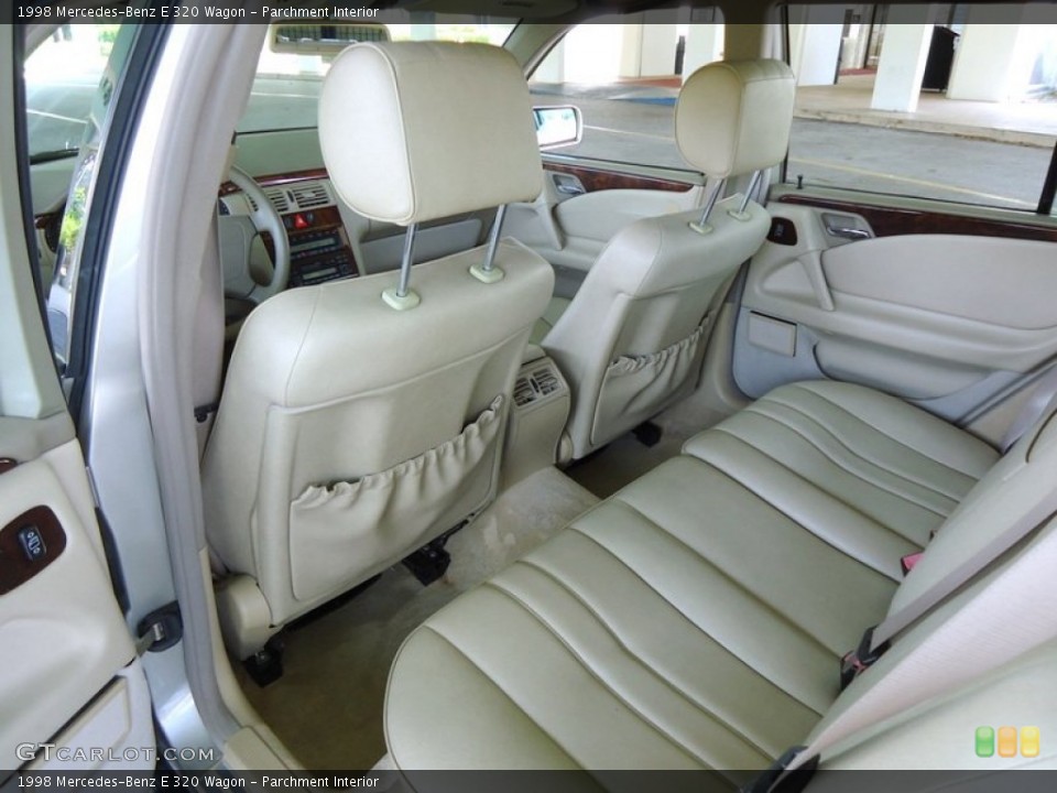 Parchment Interior Rear Seat for the 1998 Mercedes-Benz E 320 Wagon #67463902