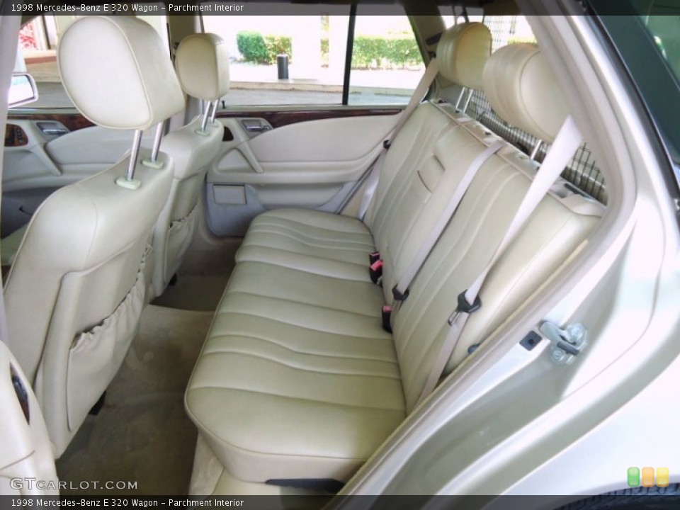 Parchment Interior Rear Seat for the 1998 Mercedes-Benz E 320 Wagon #67463911