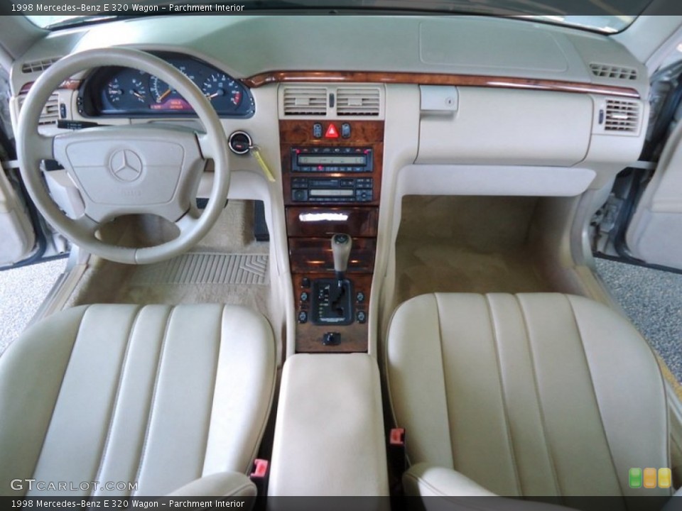 Parchment Interior Dashboard for the 1998 Mercedes-Benz E 320 Wagon #67464319