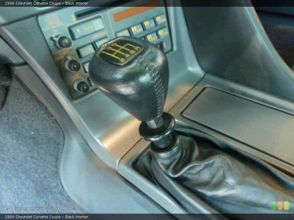 Black Interior Transmission for the 1990 Chevrolet Corvette Coupe #67465915