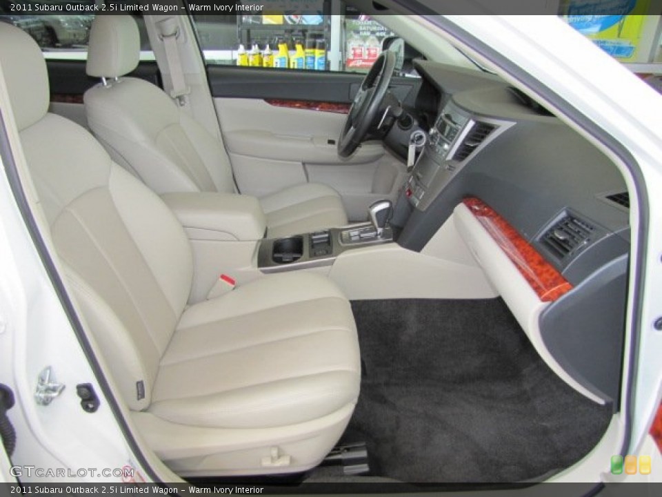 Warm Ivory Interior Photo for the 2011 Subaru Outback 2.5i Limited Wagon #67466764