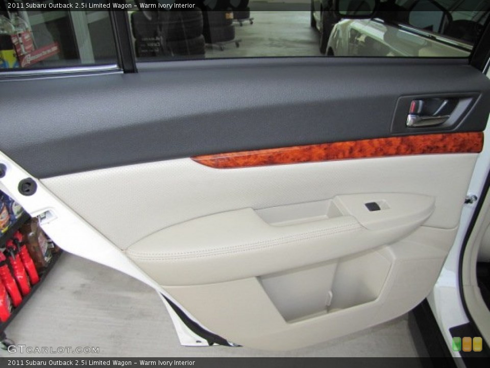 Warm Ivory Interior Door Panel for the 2011 Subaru Outback 2.5i Limited Wagon #67467055