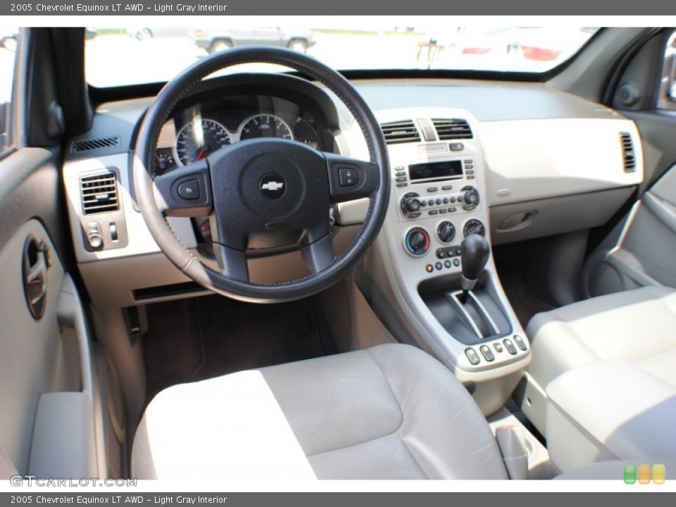Light Gray Interior Dashboard for the 2005 Chevrolet Equinox LT AWD #67467550