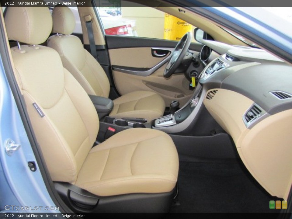 Beige Interior Photo for the 2012 Hyundai Elantra Limited #67468825