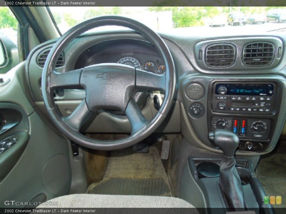 Dark Pewter Interior Dashboard for the 2002 Chevrolet TrailBlazer LT #67473561