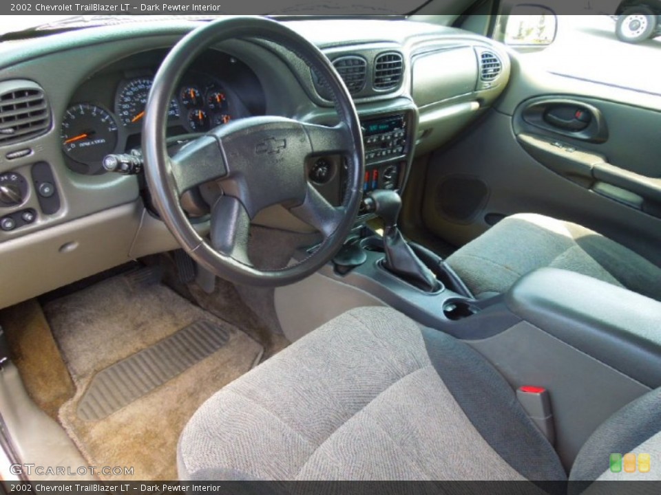 Dark Pewter Interior Prime Interior for the 2002 Chevrolet TrailBlazer LT #67473646