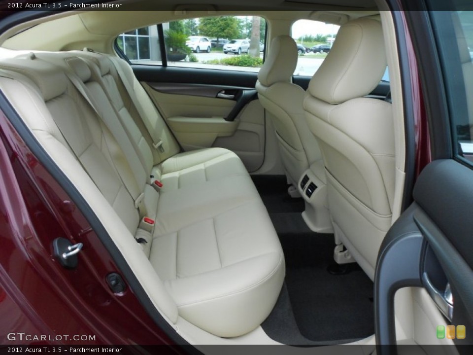 Parchment Interior Rear Seat for the 2012 Acura TL 3.5 #67475599