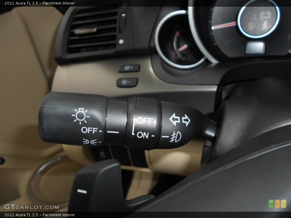 Parchment Interior Controls for the 2012 Acura TL 3.5 #67475671
