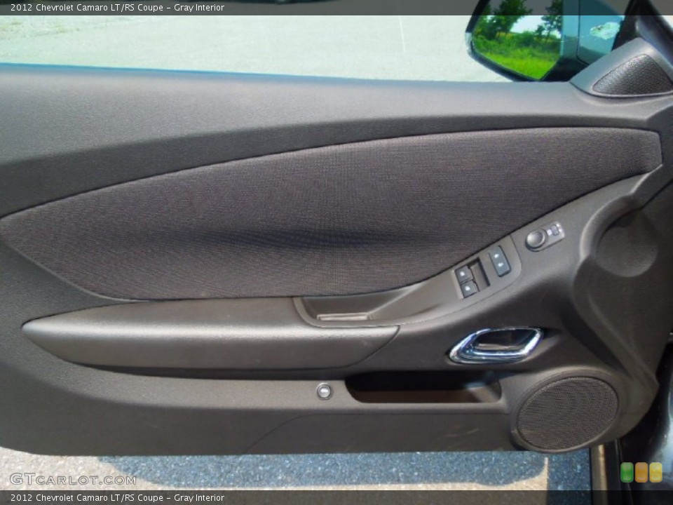 Gray Interior Door Panel for the 2012 Chevrolet Camaro LT/RS Coupe #67475875