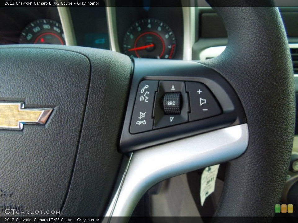 Gray Interior Controls for the 2012 Chevrolet Camaro LT/RS Coupe #67475911
