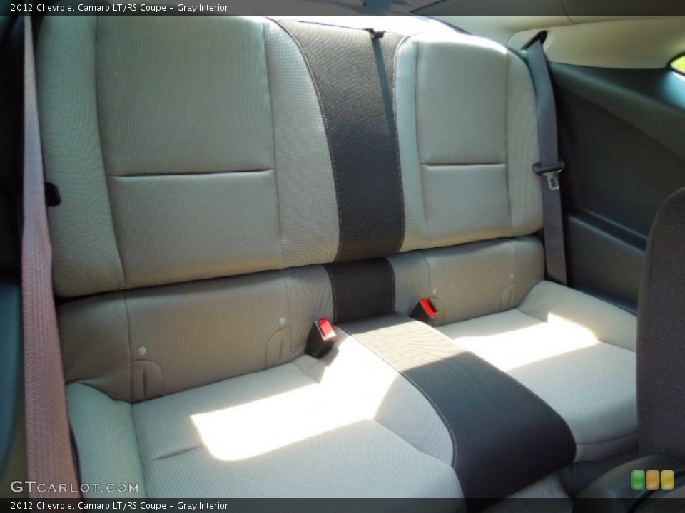 Gray Interior Rear Seat for the 2012 Chevrolet Camaro LT/RS Coupe #67475935