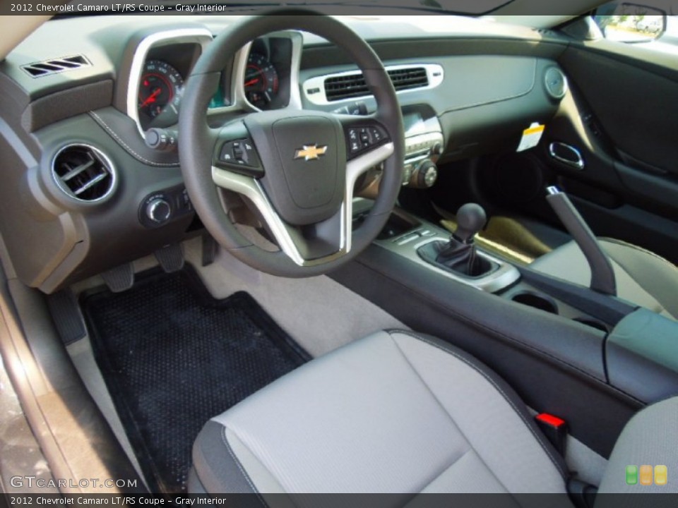 Gray Interior Prime Interior for the 2012 Chevrolet Camaro LT/RS Coupe #67476007