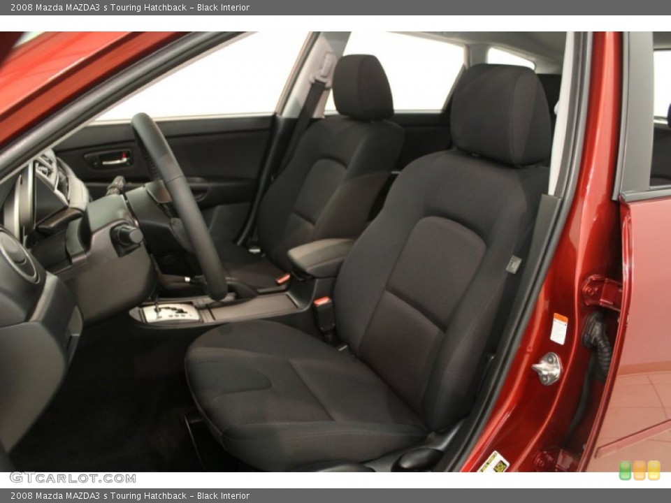 Black Interior Photo for the 2008 Mazda MAZDA3 s Touring Hatchback #67476868