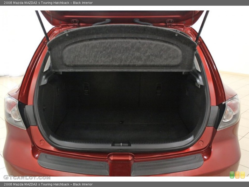 Black Interior Trunk for the 2008 Mazda MAZDA3 s Touring Hatchback #67476949