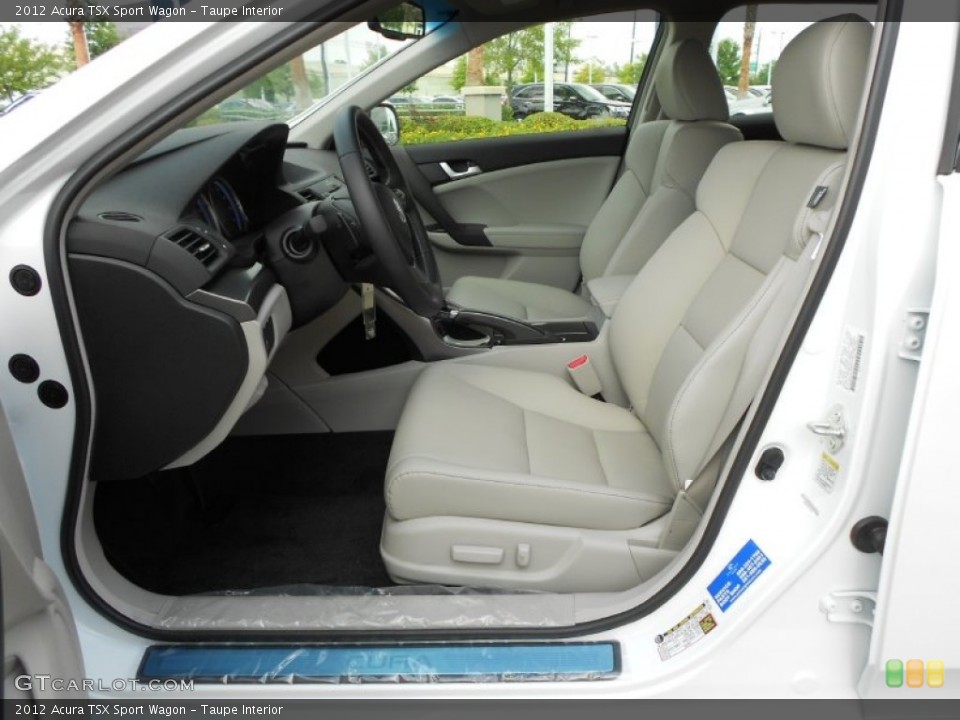 Taupe Interior Photo for the 2012 Acura TSX Sport Wagon #67477300