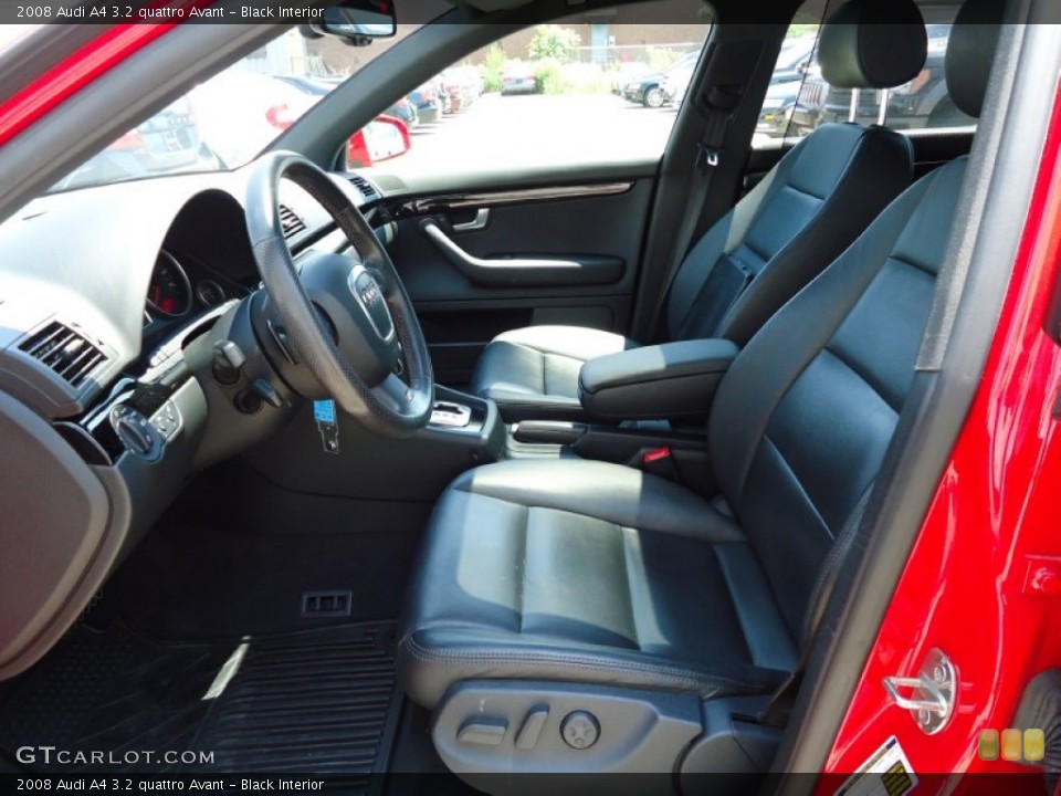 Black Interior Photo for the 2008 Audi A4 3.2 quattro Avant #67477885