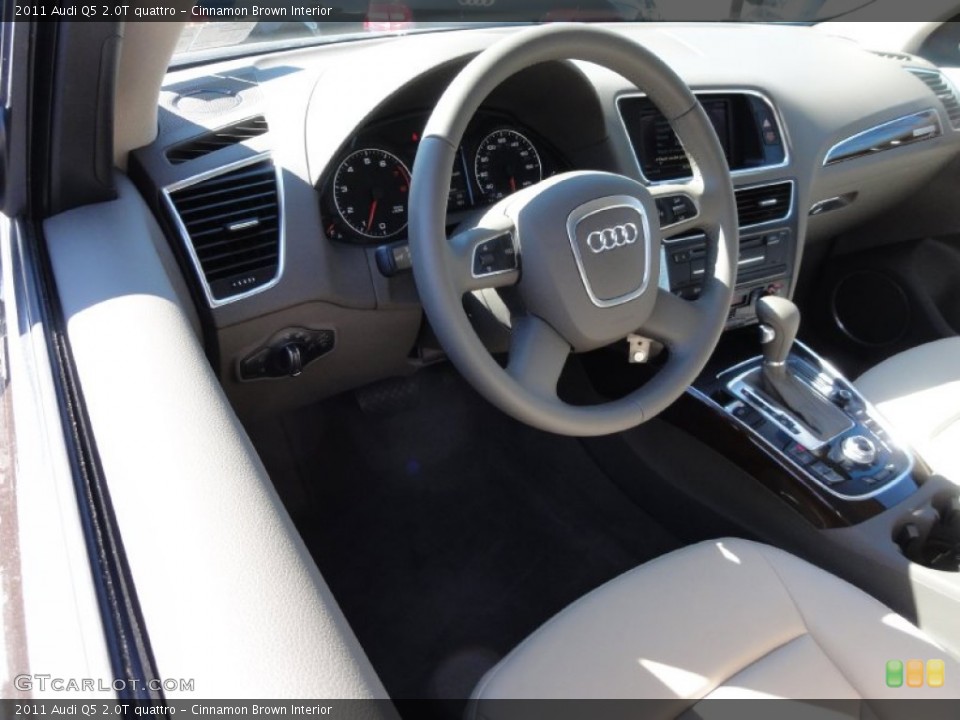 Cinnamon Brown Interior Dashboard for the 2011 Audi Q5 2.0T quattro #67480792