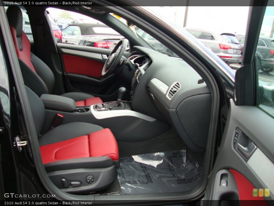 Black/Red Interior Photo for the 2010 Audi S4 3.0 quattro Sedan #67481578