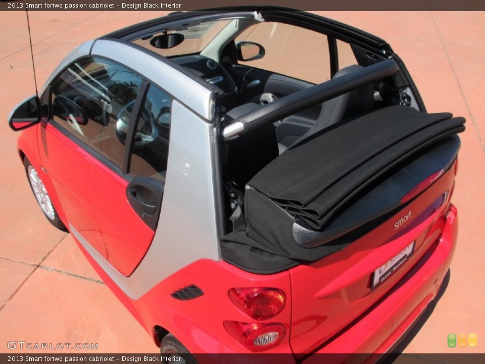 Design Black Interior Sunroof for the 2013 Smart fortwo passion cabriolet #67486693