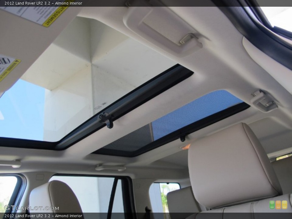 Almond Interior Sunroof for the 2012 Land Rover LR2 3.2 #67486807