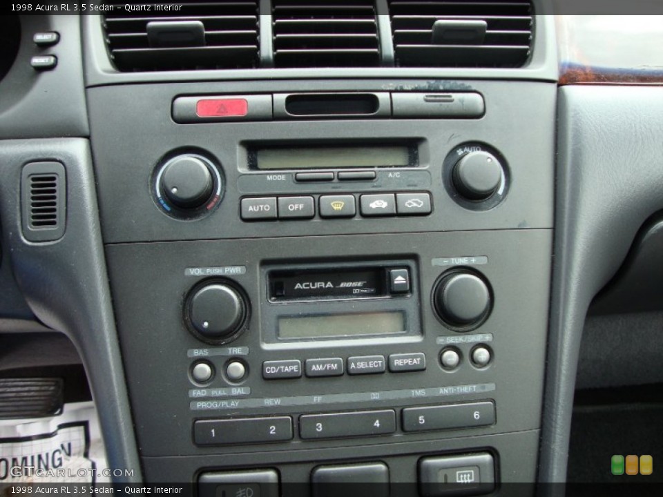 Quartz Interior Controls for the 1998 Acura RL 3.5 Sedan #67489501
