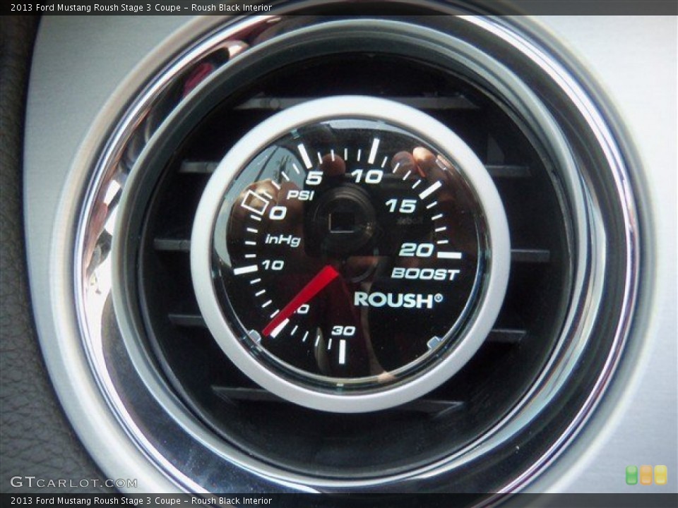 Roush Black Interior Gauges for the 2013 Ford Mustang Roush Stage 3 Coupe #67489612