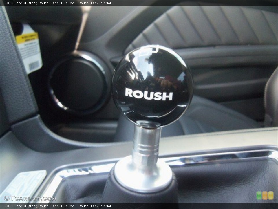 Roush Black Interior Transmission for the 2013 Ford Mustang Roush Stage 3 Coupe #67489636